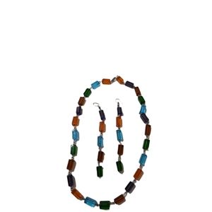 Multi Color Jewelry set